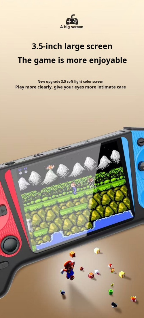 2099--Dual-player handheld game console