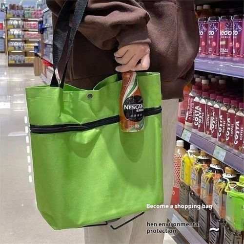 2399--3 Pieces Multifunctional retractable and foldable shopping bag