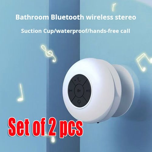 2061-1-2 Pieces Waterproof suction cup speaker