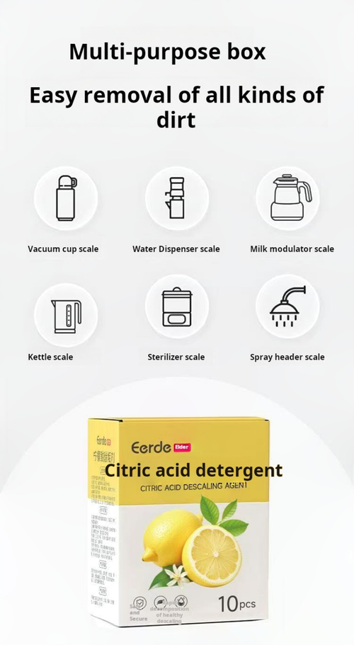 2166 ——30 Pieces Citric acid scale remover scale cleaner