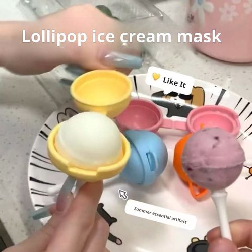2346--10 Pieces Lollipop ice cream mold