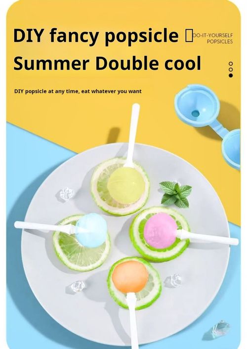 2346--10 Pieces Lollipop ice cream mold