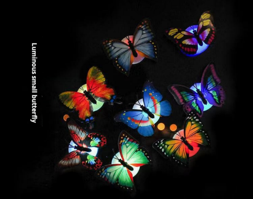 2004--10 pieces Butterfly ambiance light