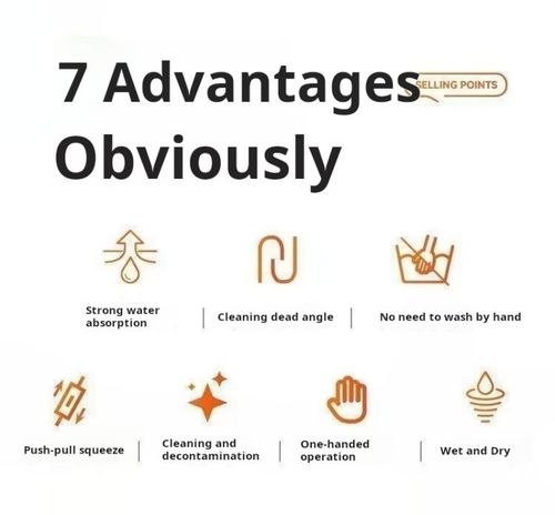 2333--2 Pieces New mini mop