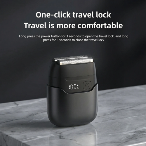 Dual-blade electric shaver – smooth, fast, and made for Nairobi men on the go