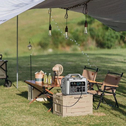 Estação geradora de energia solar portátil de 1200KW para uso doméstico ou exterior 110V 220V All In One Solar Energy Systems