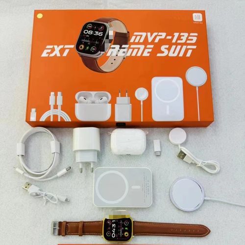 Smartwatch mvp-135 e acessórios mais vendidos, Smartwatch com auscultadores, Novo kit multifunções para MVP-135