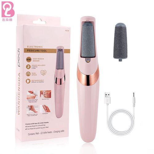 Moedor de pés elétrico novo esfoliador de pele morta pedicure elétrico para remover a pele do pé dispositivo automático de moagem do pé