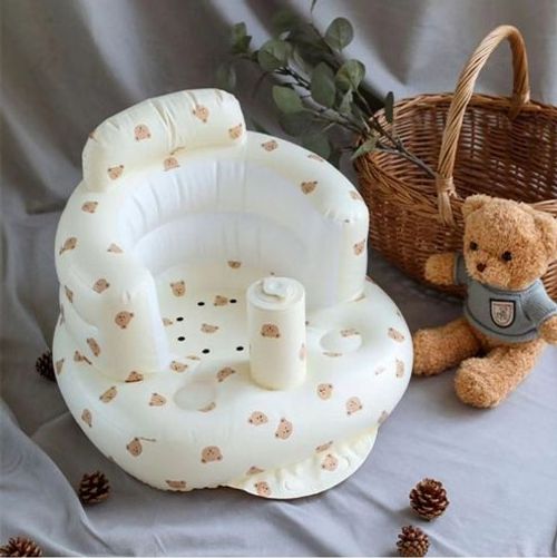 Sofá de sentar para treino de bebés, assento de aprendizagem para bebés, banco de banho, brinquedos dobráveis portáteis para brincar, comer, tomar banho e descansar