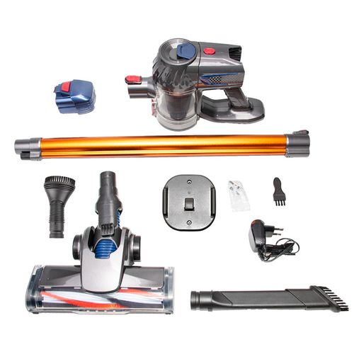 Aspirador de mão recarregável multiusos com removedor de ácaros e muitos acessórios