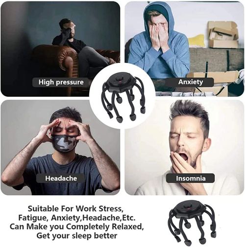 NeuroRelax Pro: Smart Multi-Dimensional Scalp Massager – Melts Away Stress, Soothes Tension, and Revitalizes Your Mind with Auto-Pressure Sensing Modes