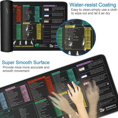 Upgrade Your Desk Setup - All-in-One Keyboard and Mouse Mat