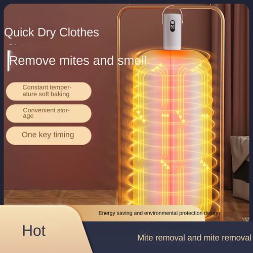 Small mini travel portable dryer sterilizing clothes dryer