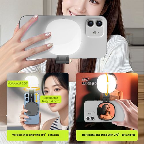 Mobile phone magnetic pocket light K04 live shooting handheld beauty light portable outdoor portable fill light