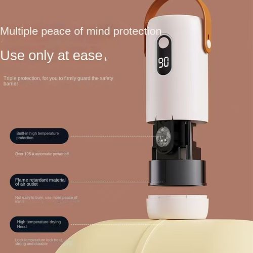 Small mini travel portable dryer sterilizing clothes dryer