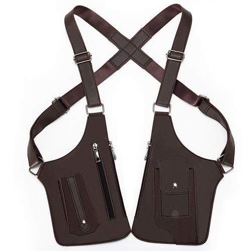 A bag of all things: Men's multi-functional tactical vest bag (retro style)