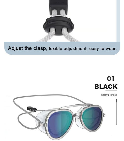 Immerse in Crystal Clarity: Experience a Total Panoramic Vista, Completely Free from Fog and Leaks for a Perfect Swim.