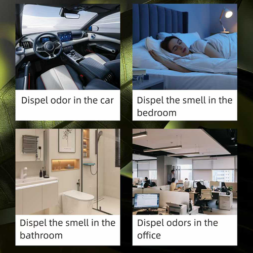 Car aromatherapy car ornaments solar rotating aircraft