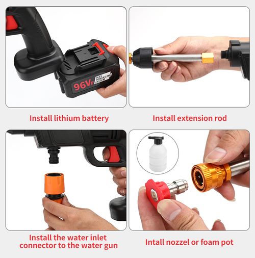 Clean everything with a gun in hand | A new wireless high-voltage experience