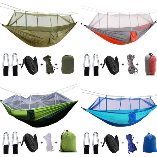 Outdoor mosquito net hammock