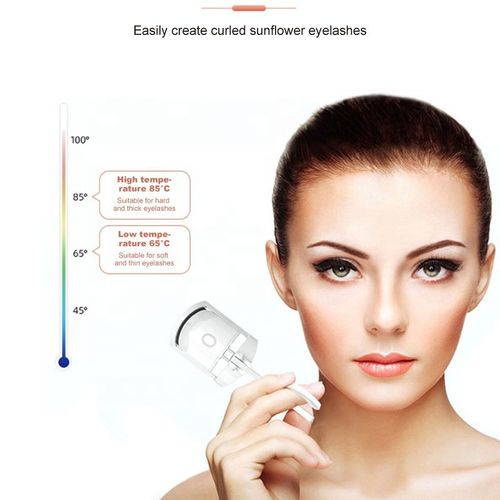 Ditch the Old-School Squeeze: The Future of Lash Curling is Here! Cordless & Rechargeable Heated Eyelash Curler