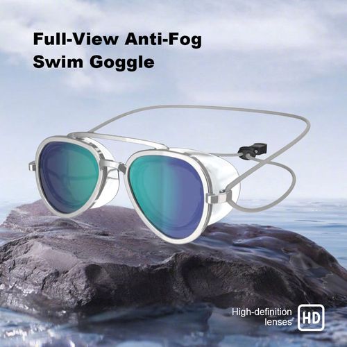 Immerse in Crystal Clarity: Experience a Total Panoramic Vista, Completely Free from Fog and Leaks for a Perfect Swim.