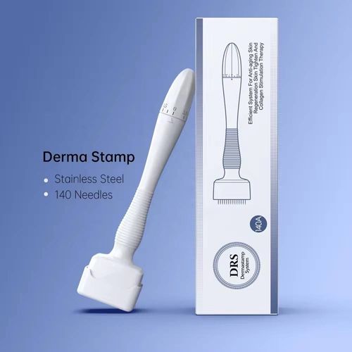 Micro Needle 140 PIN Derma Stamp Prodaja Skin Rejuvenation Titanium Dermaroller Derma Roller for Hair Growth