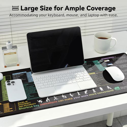 Upgrade Your Desk Setup - All-in-One Keyboard and Mouse Mat
