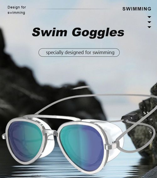 Immerse in Crystal Clarity: Experience a Total Panoramic Vista, Completely Free from Fog and Leaks for a Perfect Swim.