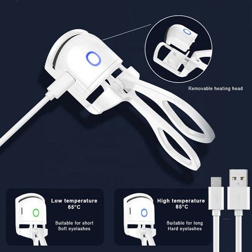 Ditch the Old-School Squeeze: The Future of Lash Curling is Here! Cordless & Rechargeable Heated Eyelash Curler
