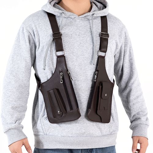A bag of all things: Men's multi-functional tactical vest bag (retro style)