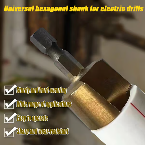🔥Heavy Duty Pipe Reaming Drill Bits(3PCS)