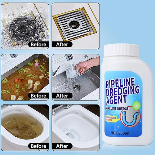 🎁Eco-friendly Sink and Drain Pipe Dredging Powder