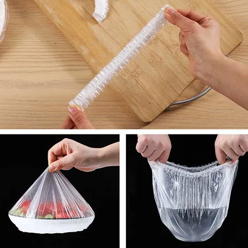 Plastic Wrap: Disposable Plastic Wrap Cover