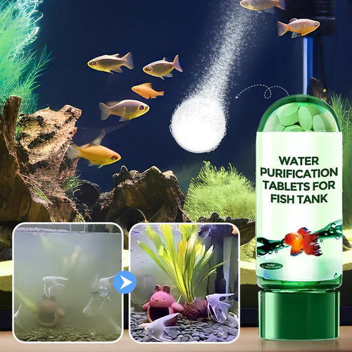 💥BIG SALE !!💧Powerful Aquarium Water Purification Tablet（Buy one get one free）