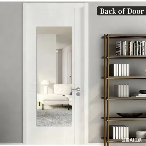 Unbreakable Flexible Acrylic Full-Body Mirror Stickers (Dorm&Bedroom&Bathroom&Wardrobe Inner)
