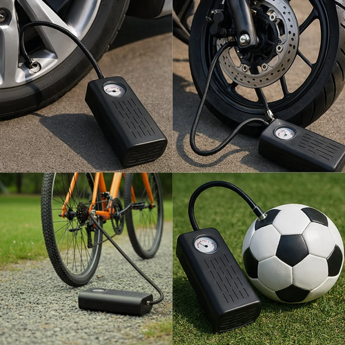 ReFill Pro Cordless Tyre Inflator Air Pump Portable & Reachargeable