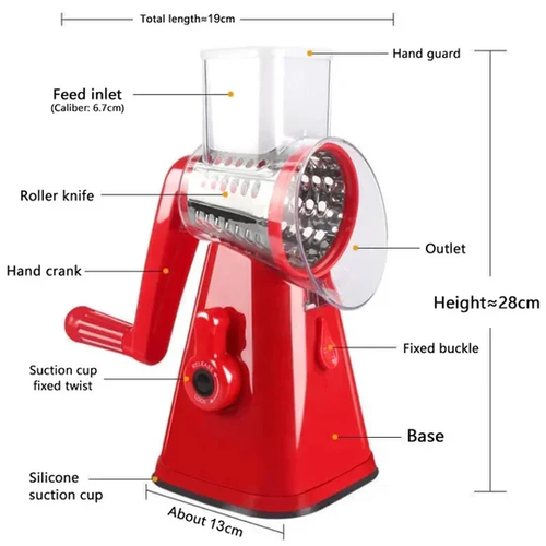 Multi-functional vegetarian vegetable cutter and cutting blade