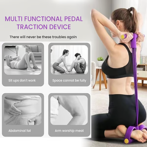 2025 latest 8-Tube Pedal Resistance Device, Detachable And Adjustable Pedal Resistance Device