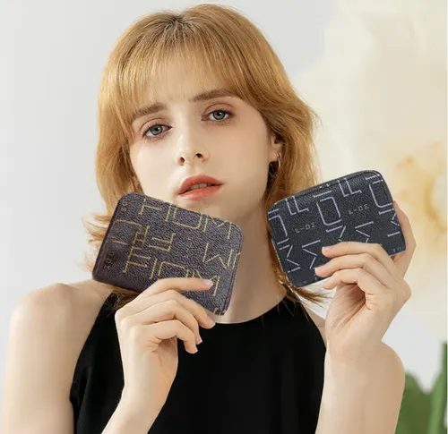 ✨Blocking mini card holder