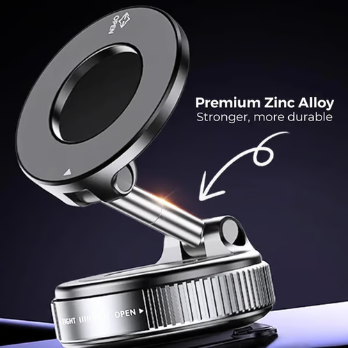 🏆Flash Sale⚡ 50K+ SOLD! Almost Gone-💥Retractable Car Phone Mount - 360° Magnetic Holder