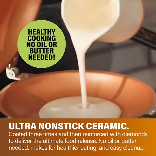 💕 DOUBLE SIDED NON-STICK FRYING PAN