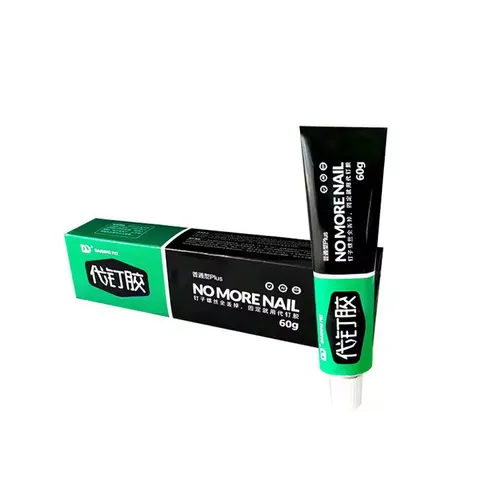 Multifunctional nail-free adhesive for kitchen bathroom wall strong structural glass glue transparent non-porous household sundries