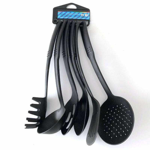 Household Appliances 13 Pieces Black Cast Iron Kitchen Utensils Cooking Tools Non Stick Cookware Set With Pots and Pans Set