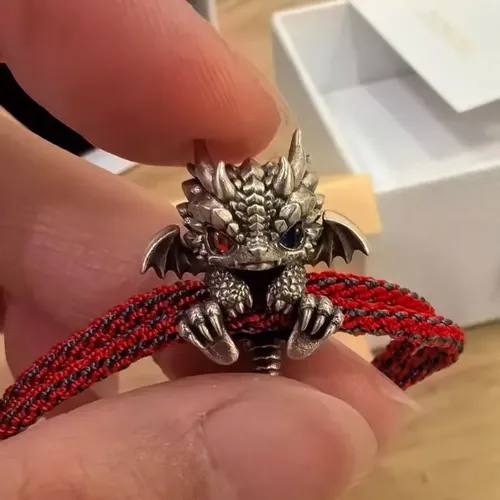 🐲🎁Cute Handcrafted Dragon Baby Bracelet