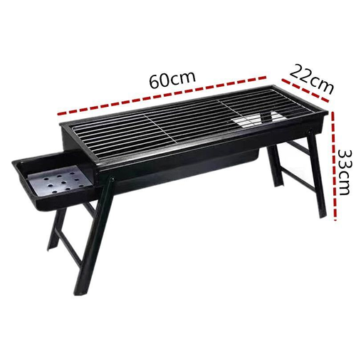 Barbecue Outdoor Charcoal Grill Portable Barbecue Grill Outdoor Camping Patio Large Iron Charcoal Grill for Backyard Portable BBQ with Drawable Charcoal Drawer