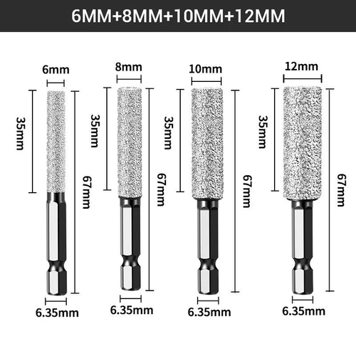 🔥Hex Shank Brazed Hole Opener for Drilling and Grinding