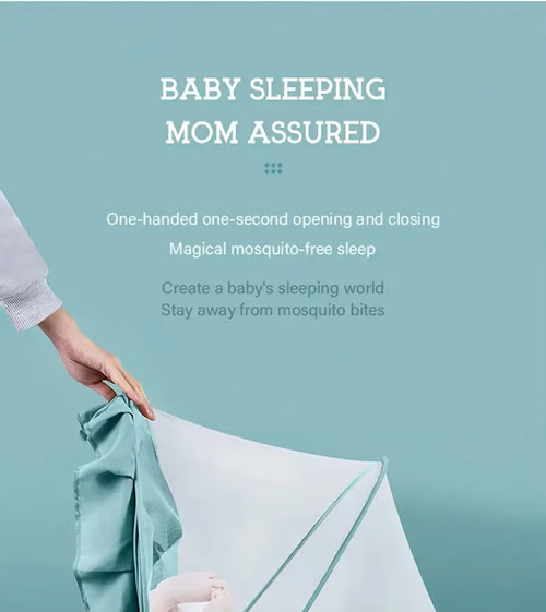 ✨Baby Mosquito Net Cover Foldable Bed