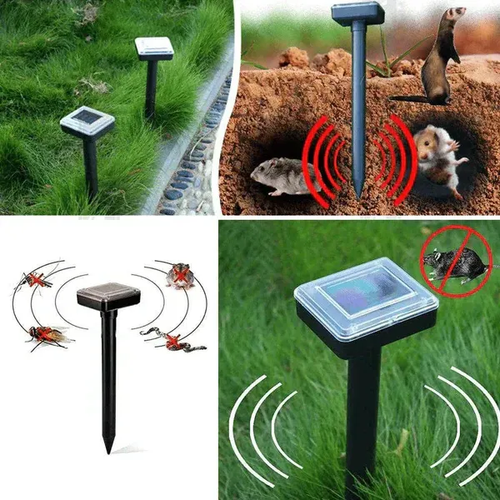 🎁Solar Power Mouse Mole Snakes Pest Rodent Repeller