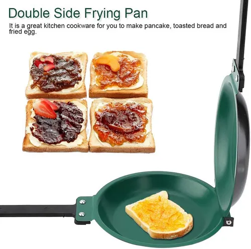 💕 DOUBLE SIDED NON-STICK FRYING PAN